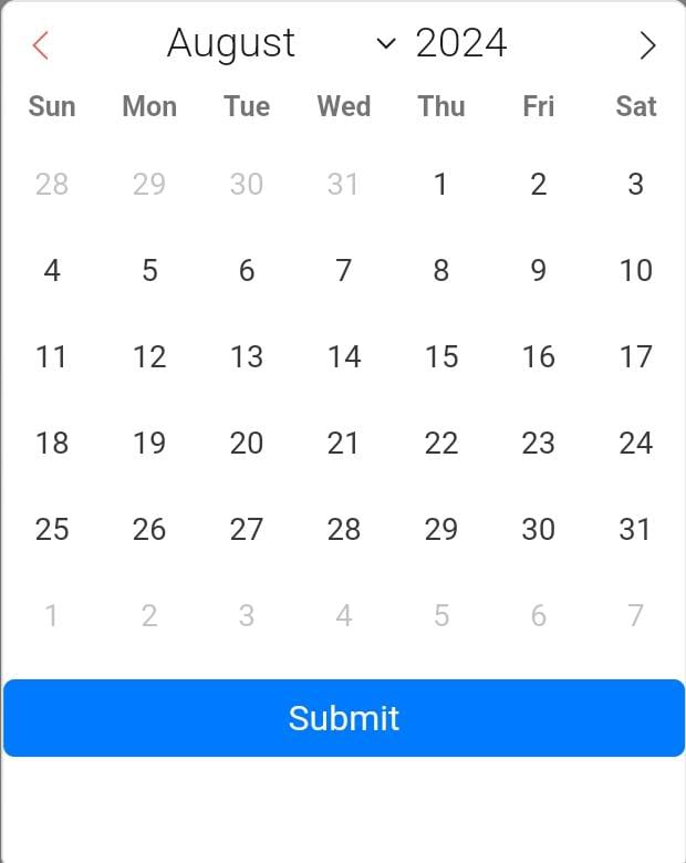 Calendar Integration