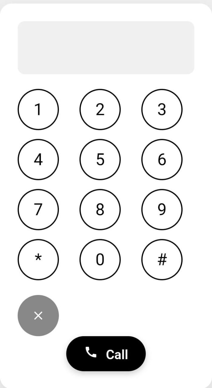 Advanced Dialpad